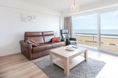 Wohnung mit frontalem Meerblick in Mariakerke