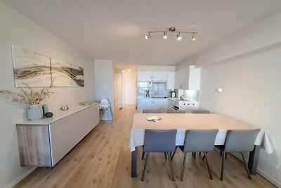 Zonnig appartement aan de kust voor 6...