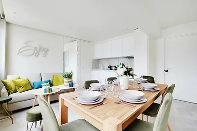 Modern appartement - 2BR/6P -...