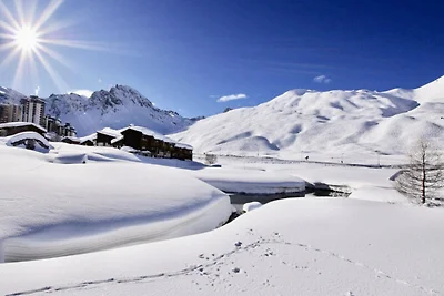 Ferienwohnung in Tignes am See und Gletscher