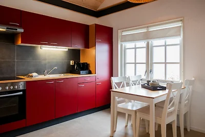 Accogliente chalet con stufa a legna