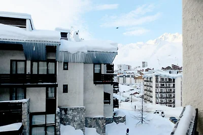 Komfortables Studio · In Pistennähe · Balkon