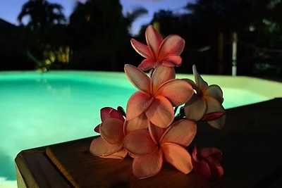 Villa in Saint-François mit Strandzugang