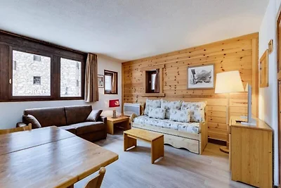 Helle Wohnung am Fuße der Pisten.