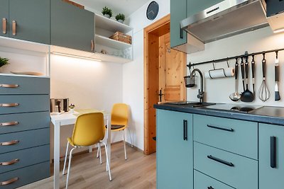 Ferienwohnung mit Blick auf das Tal in Ellmau