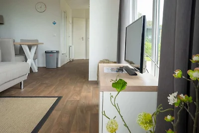 Modern chalet met afwasmachine bij het...