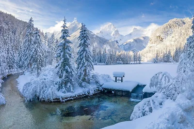 Modernes Alpenapartment mit Terrasse