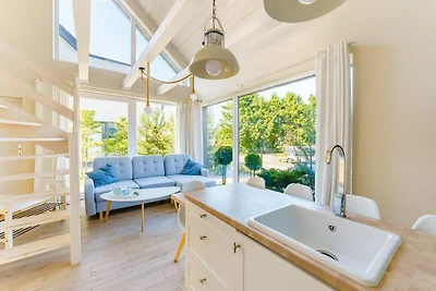 Ferienhaus mit privater Sauna, in Strandnähe