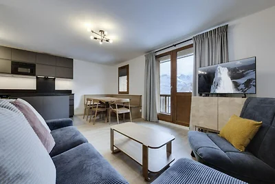 Apartment in Tignes mit See und Pisten