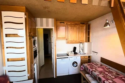 2-Zimmer-Wohnung + Flur in Alpe d’Huez