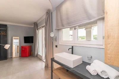 Apartment mit Meerblick, Whirlpool und Balkon