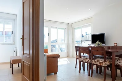 Apartment mit Meerblick in Sanxenxo in der Nä...