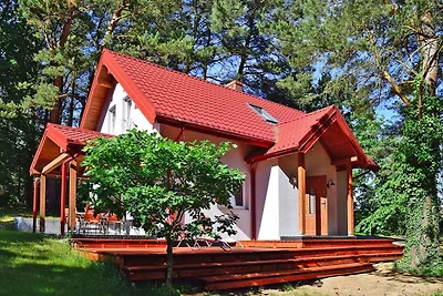 Casa de vacaciones con gran jardín privado.