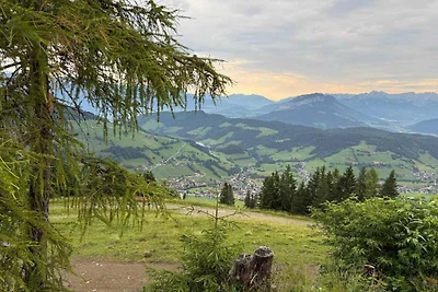 Panoramahut in het skigebied