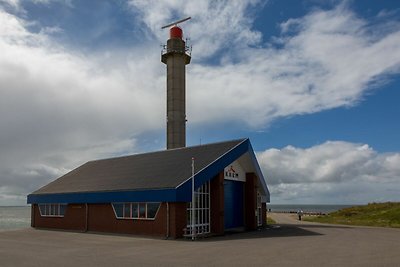 Studio met terras bij strand