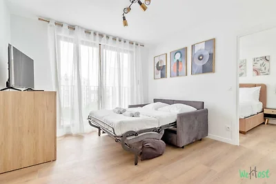 Angenehme Wohnung mit Balkon -6P-Proche...