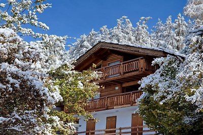 Chalet in Veysonnaz mit Balkon