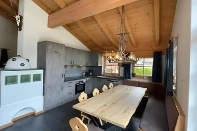 Chalet panoramico in vetro con sauna