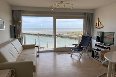 Wohnung in Nieuwpoort mit Meerblick