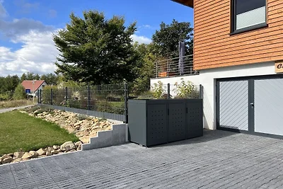 Hütte in Friedrichsbrunn mit Barbecue