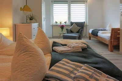 Strandflieder im Haus Meeresgruß
