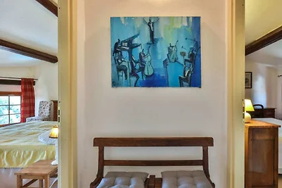 Brachetto in der Villa Pesce