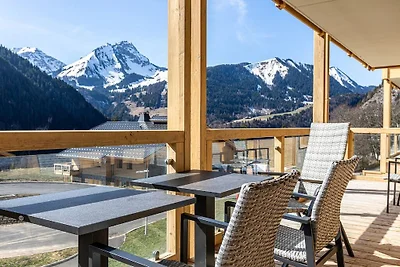 Wohnung in den Alpen mit Wellnesszentrum