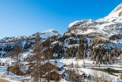 Wohnung in Tignes mit Blick auf die Skipisten