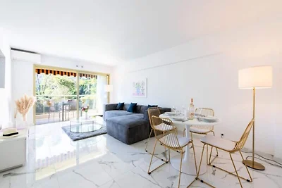 Apartment in Cannes mit Pool und Gärten