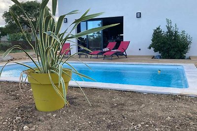 Ferienhaus mit privatem Pool