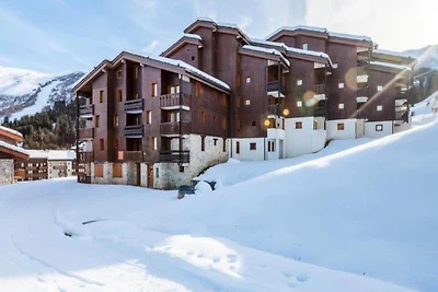Chalet in Valmorel mit Ski-In Ski-Out