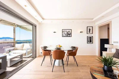 Appartement aan de Croisette met uitzicht op...