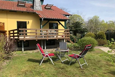 W Jabel nad rzeką Müritz, tuż przy wodzie