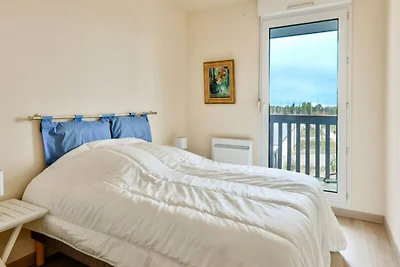 Apartment in Arzon mit Blick auf den...