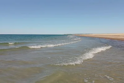 Gemütliches Strandhaus mit Spa