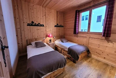 Wohnung im Dorf mit Blick auf die Skipiste