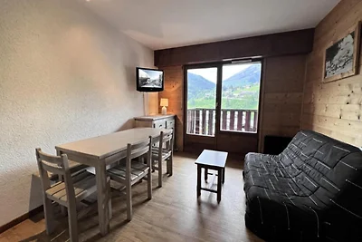 Wohnung in La Clusaz mit Bergblick