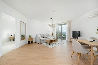 Apartment mit direktem Meerblick