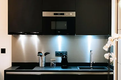 Wohnung in Carré d'Or in Strandnähe