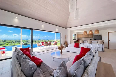 Villa a Saint-François con vista sull'oceano