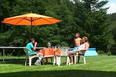 Ferienhaus in Gehlberg mit Schwimmbecken