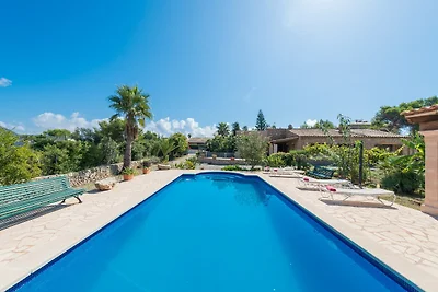 Sa Plana (cala Bona) - Ferienhaus Mit Pool