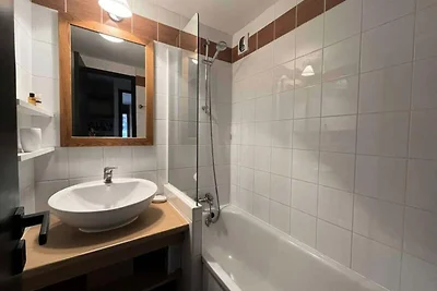 Apartment in Plagne mit Bergblick