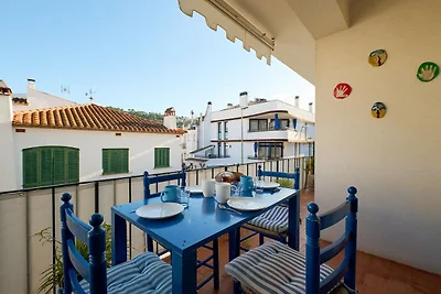 Zonnige oase op het dorpsplein