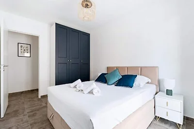 Wohnung in Cros de Cagnes am Strand