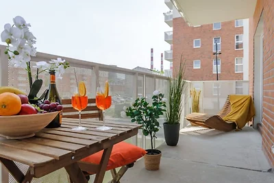 Cozy City Retreat voor 4 personen in Warschau