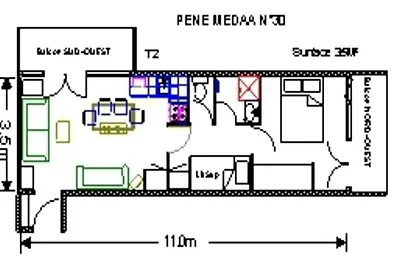 2 Zimmer für 6 Personen