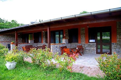 Ferienhaus in Trivigno mit privatem Pool