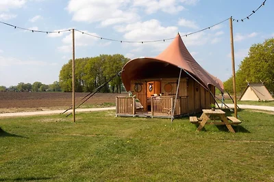 Glamping-Oase mit bohemischem Flair