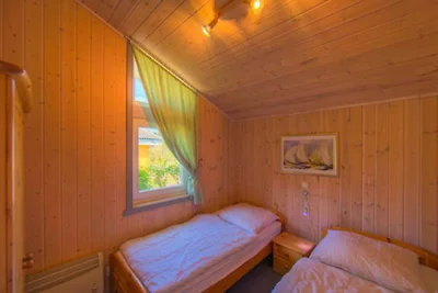 Ferienhaus mit Sauna im Ferienpark Mirow